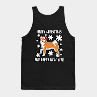 Merry christmas shibainu t-shirt Tank Top